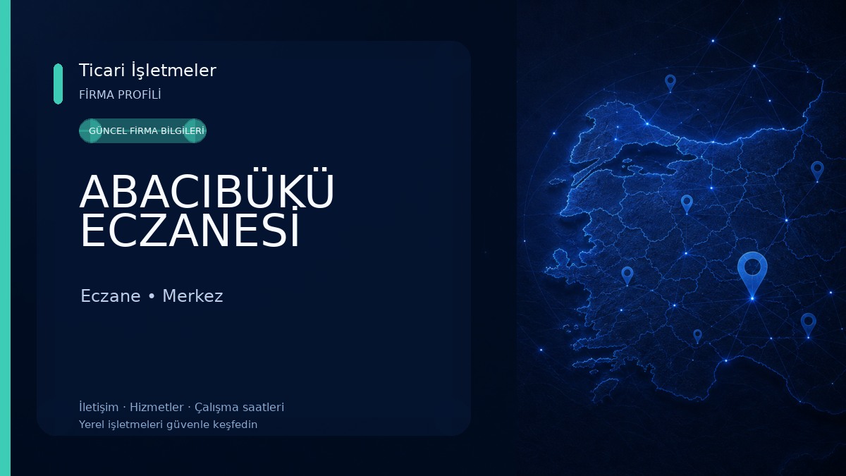 ABACIBÜKÜ ECZANESİ Eczane