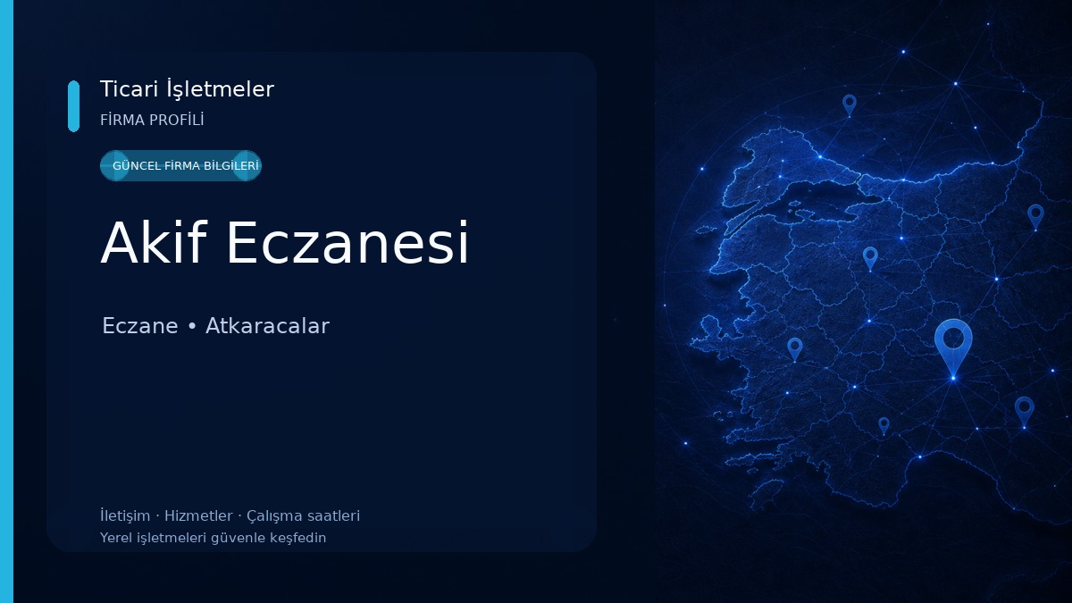 Akif Eczanesi Eczane