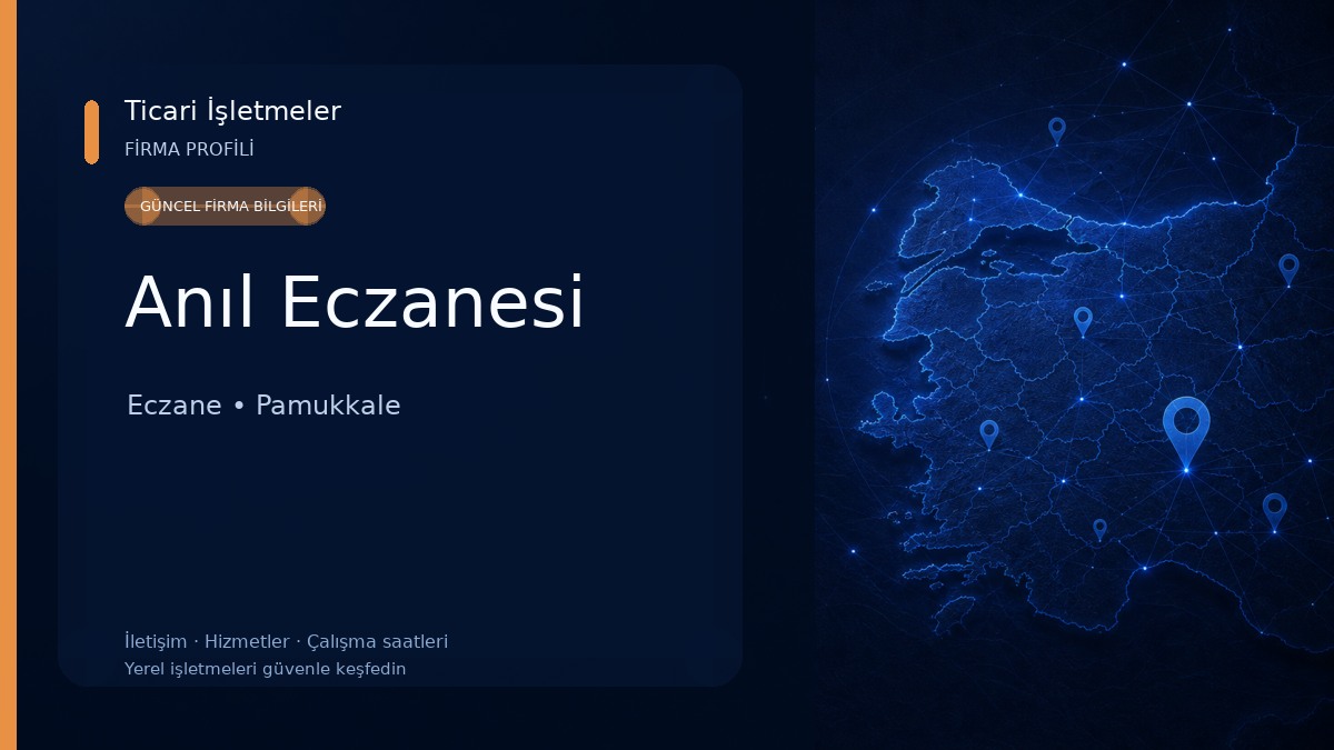 Anıl Eczanesi Eczane