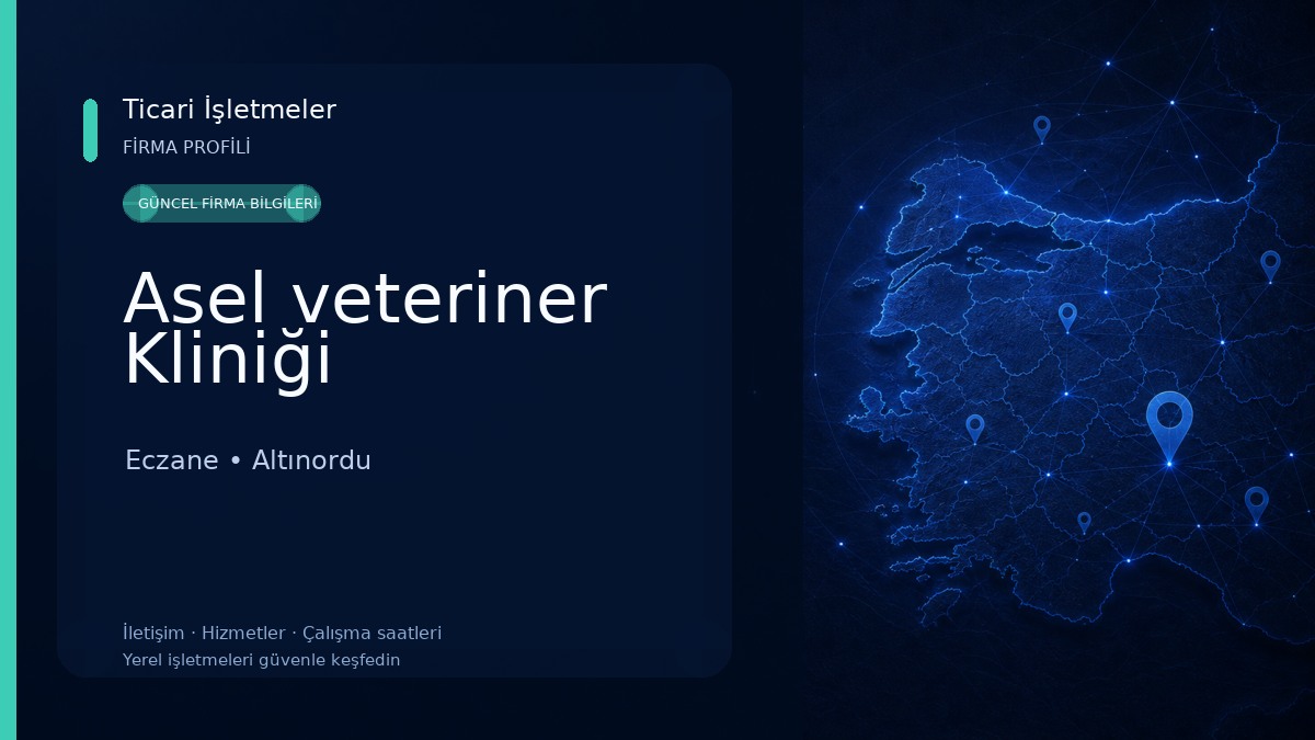 Asel veteriner Kliniği Eczane