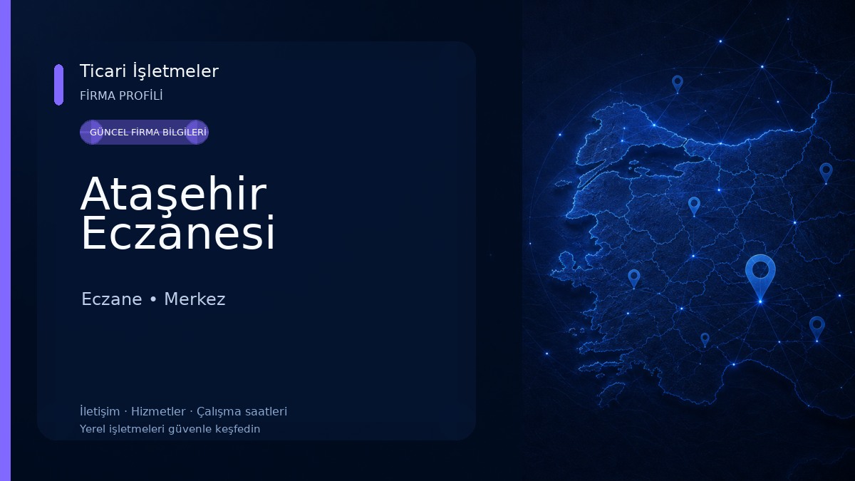 Ataşehir Eczanesi