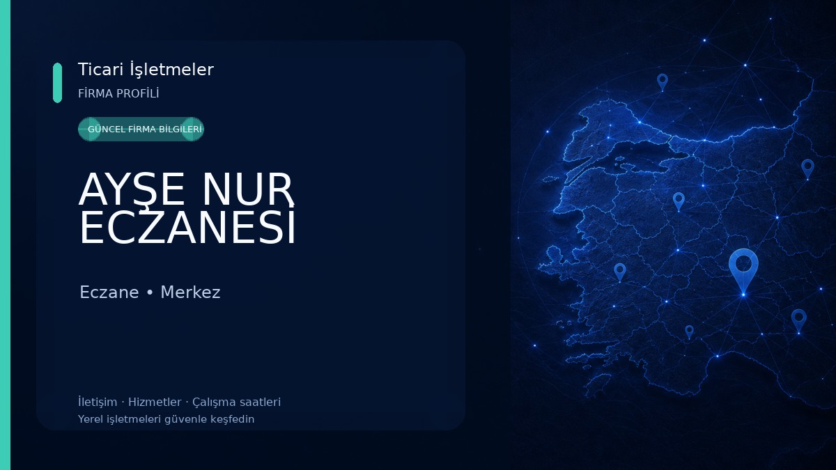 AYŞE NUR ECZANESİ