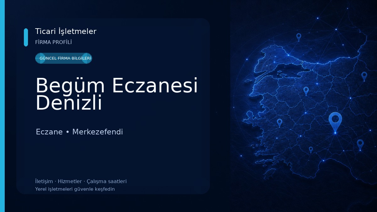 Begüm Eczanesi Denizli 
