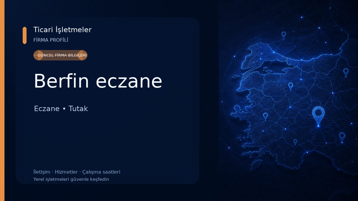 Berfin eczane Eczane