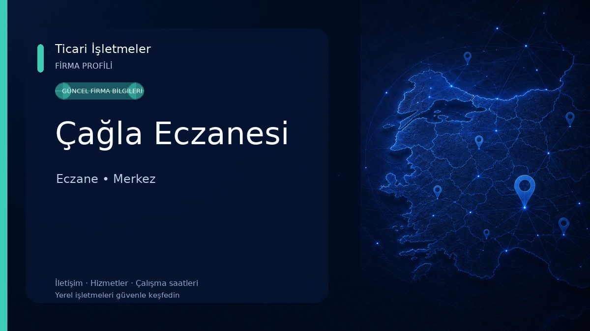 Çağla Eczanesi Eczane