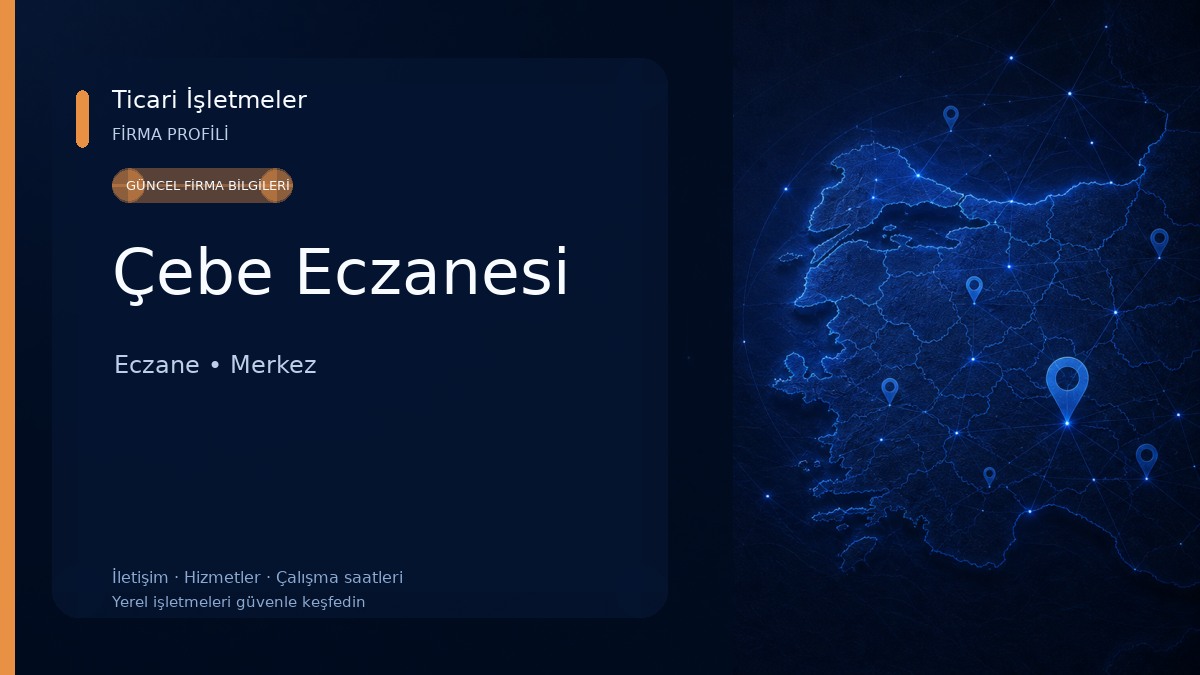Çebe Eczanesi