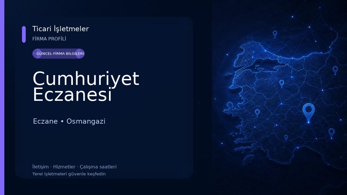 Cumhuriyet Eczanesi