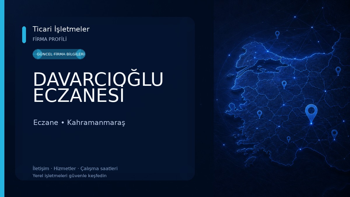 DAVARCIOĞLU ECZANESİ
