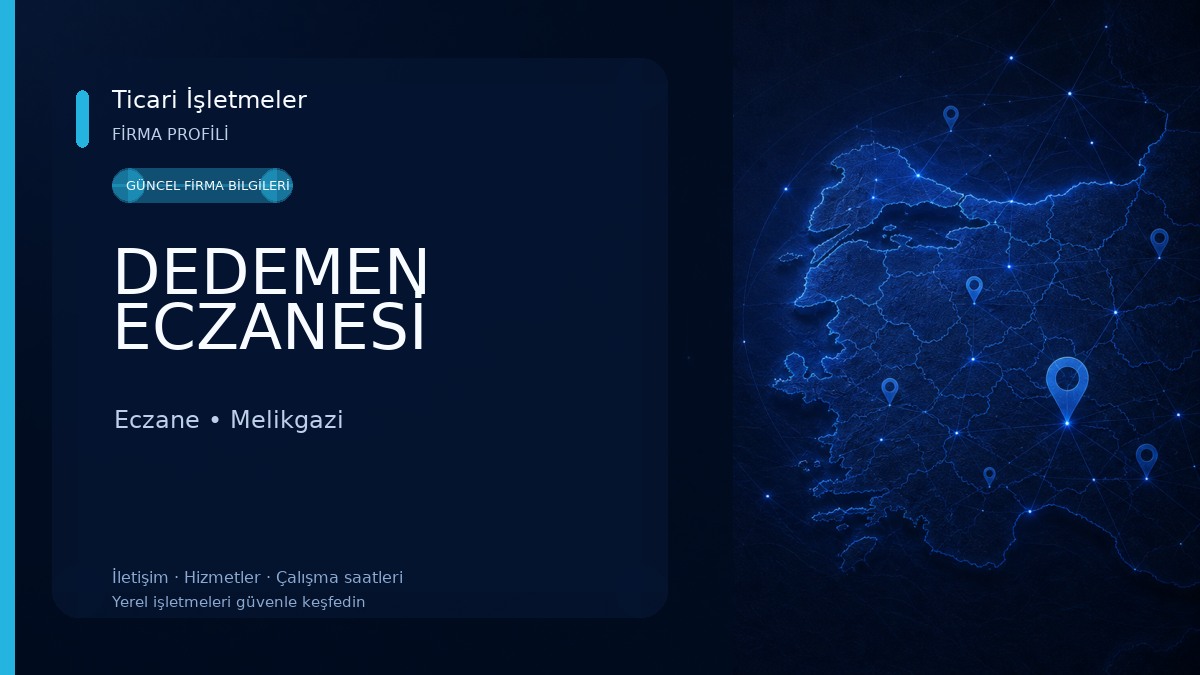 DEDEMEN ECZANESİ Eczane