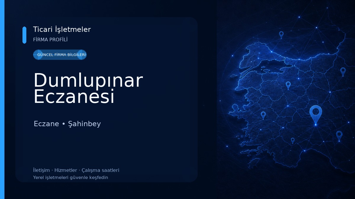 Dumlupınar Eczanesi Eczane