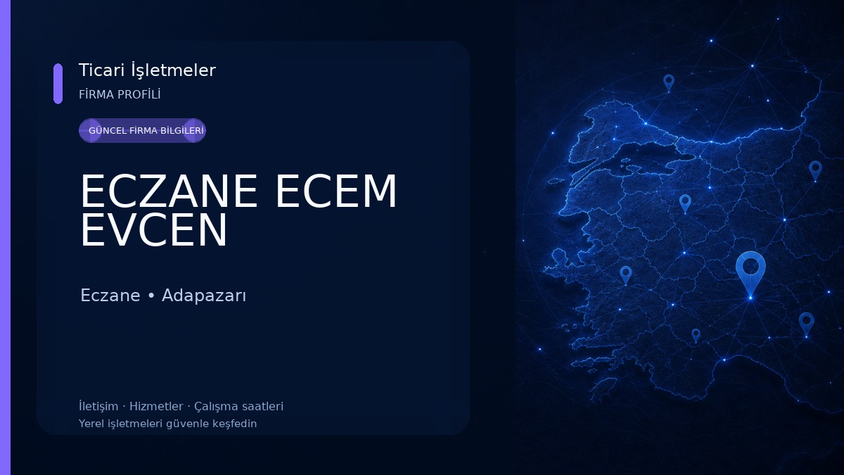 ECZANE ECEM EVCEN Eczane