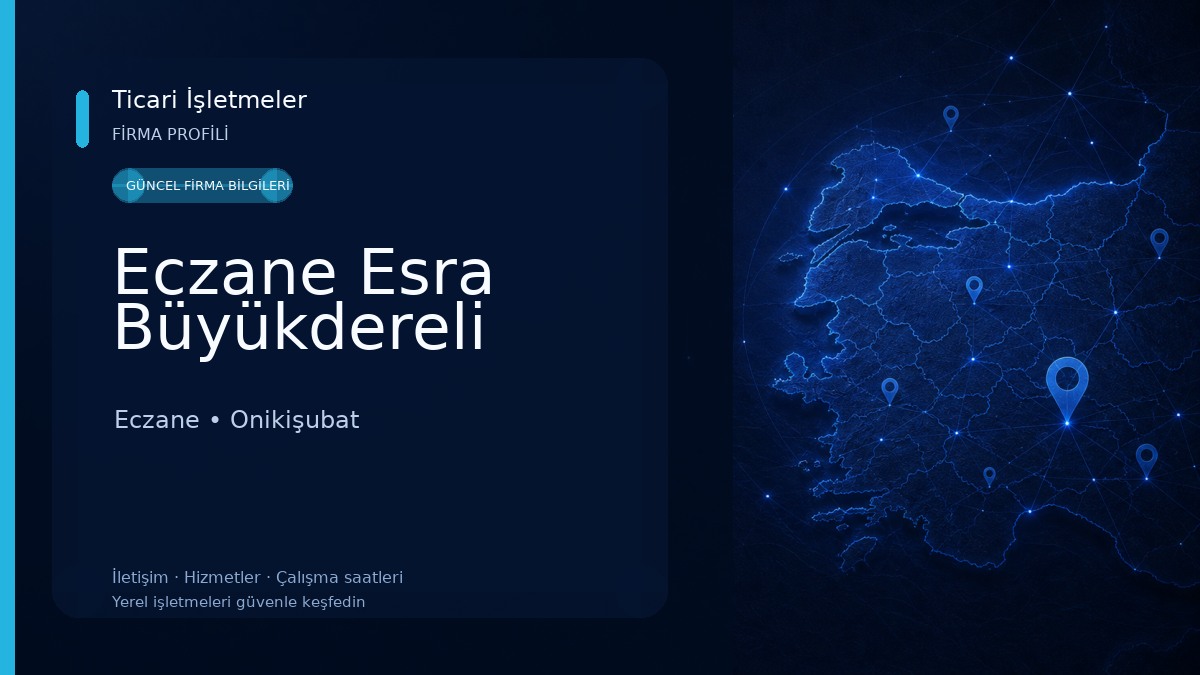 Eczane Esra Büyükdereli