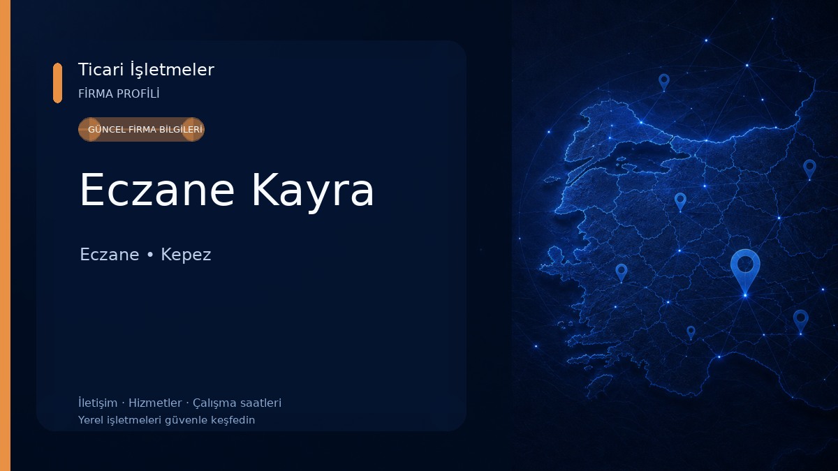 Eczane Kayra Eczane