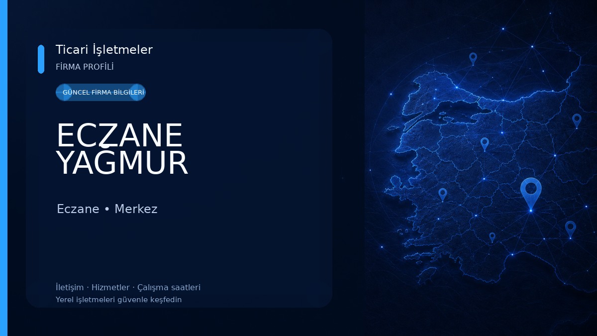 ECZANE YAĞMUR