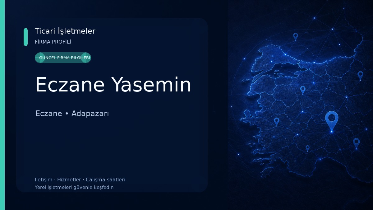 Eczane Yasemin Eczane