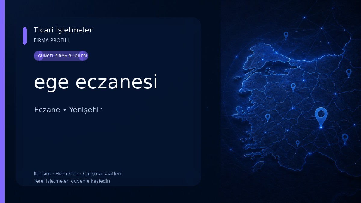 ege eczanesi Eczane