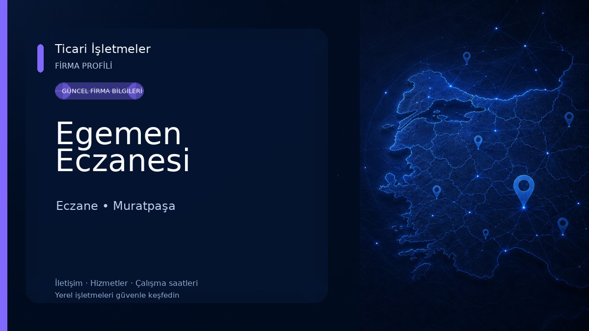 Egemen Eczanesi