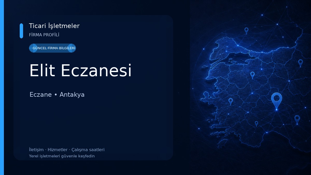 Elit Eczanesi Eczane