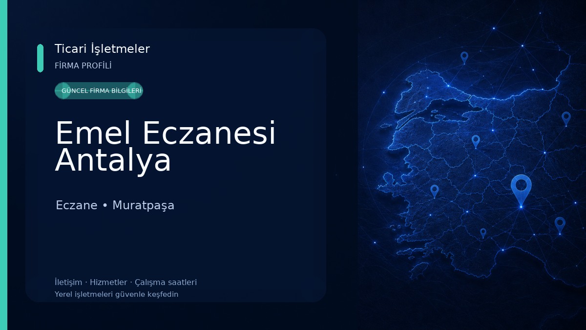 Emel Eczanesi Antalya Eczane