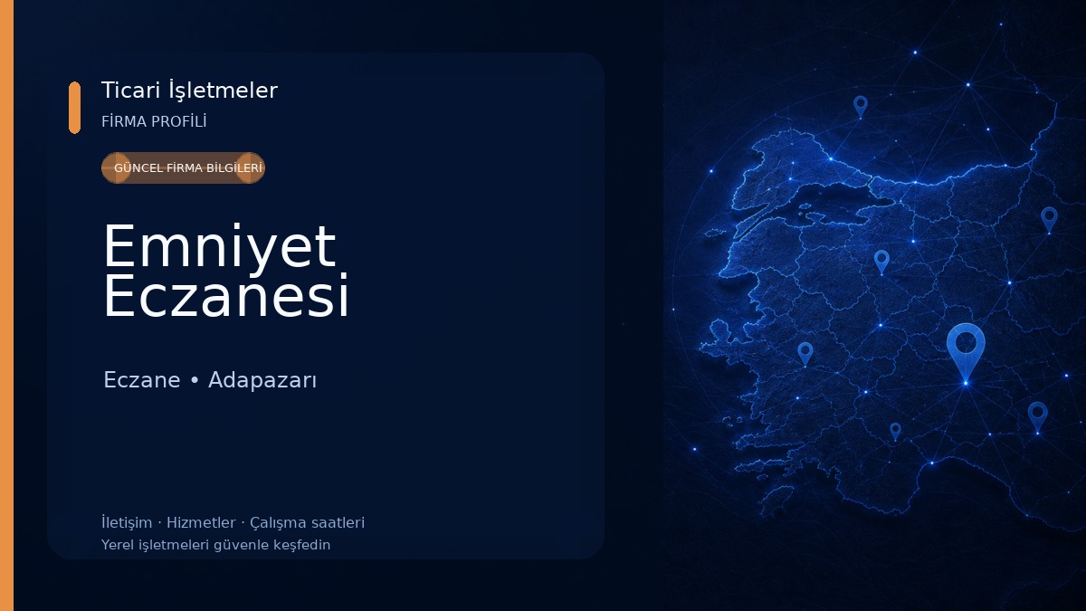 Emniyet Eczanesi Eczane