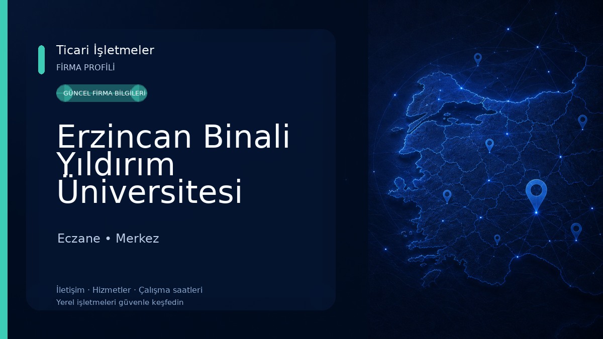 Erzincan Binali Yıldırım Üniversitesi Sağlık Bilimleri Fakültesi