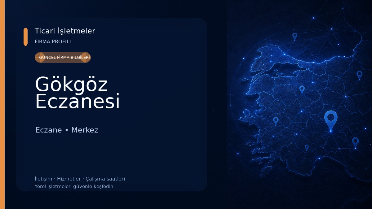 Gökgöz Eczanesi Eczane