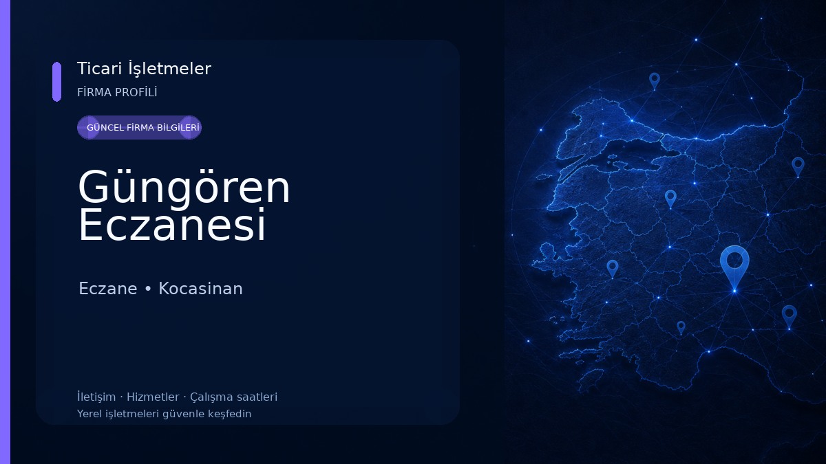 Güngören Eczanesi Eczane