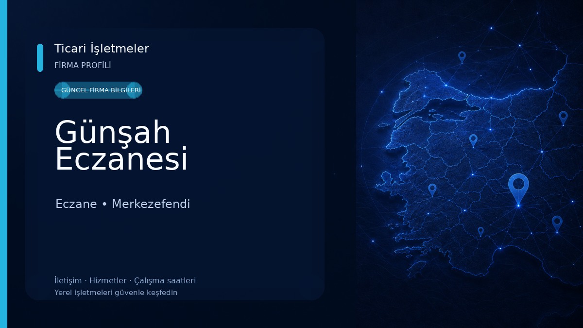 Günşah Eczanesi Eczane