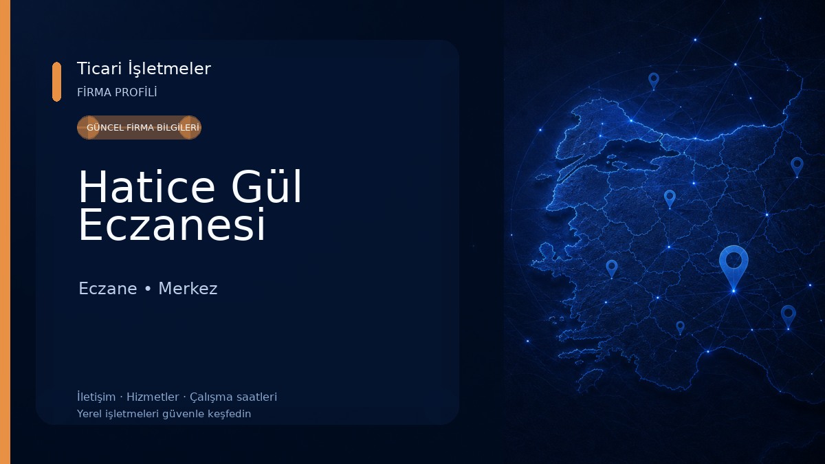 Hatice Gül Eczanesi Eczane