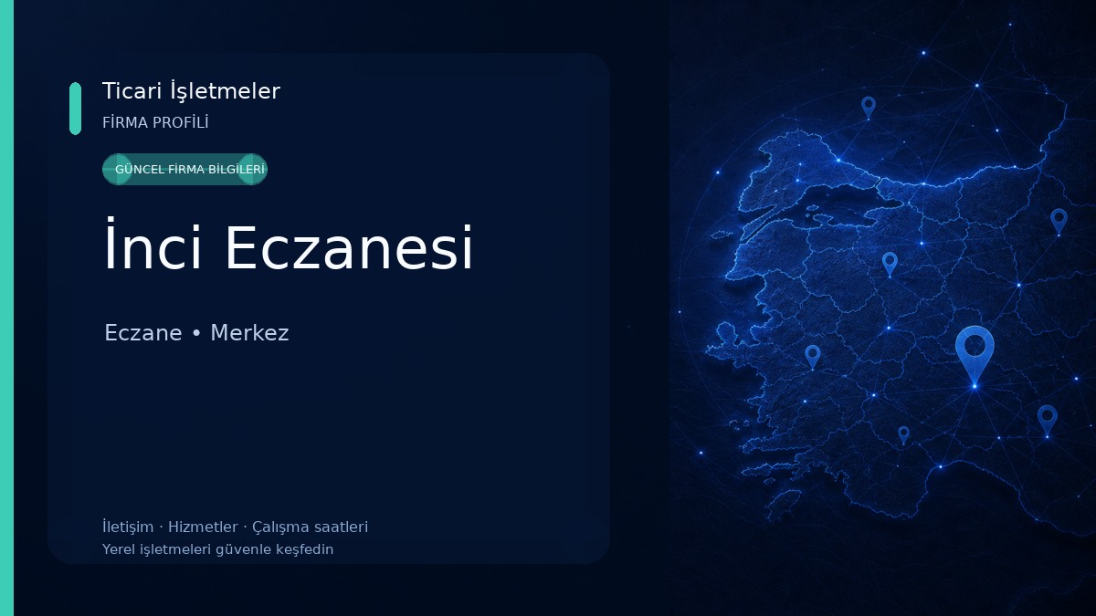 İnci Eczanesi Eczane