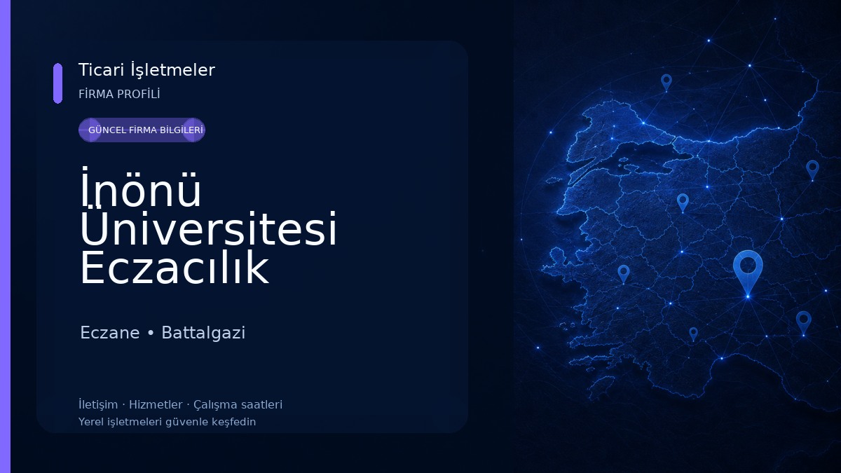 İnönü Üniversitesi Eczacılık Fakültesi Eczane