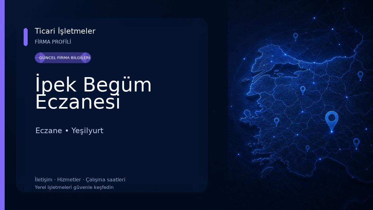 İpek Begüm Eczanesi Eczane