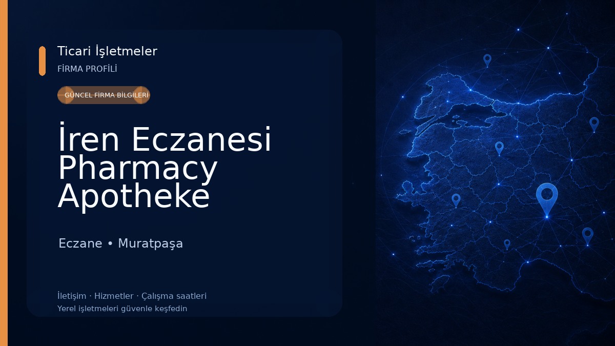 İren Eczanesi Pharmacy Apotheke Eczane
