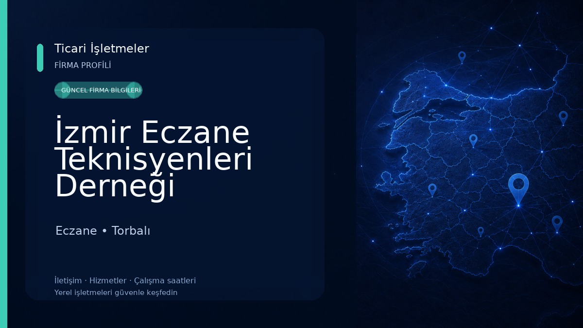 İzmir Eczane Teknisyenleri Derneği Eczane