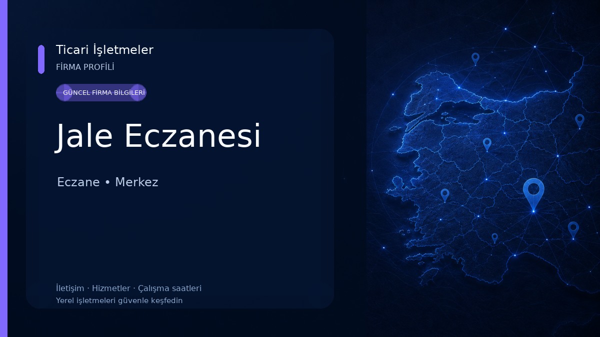 Jale Eczanesi Eczane