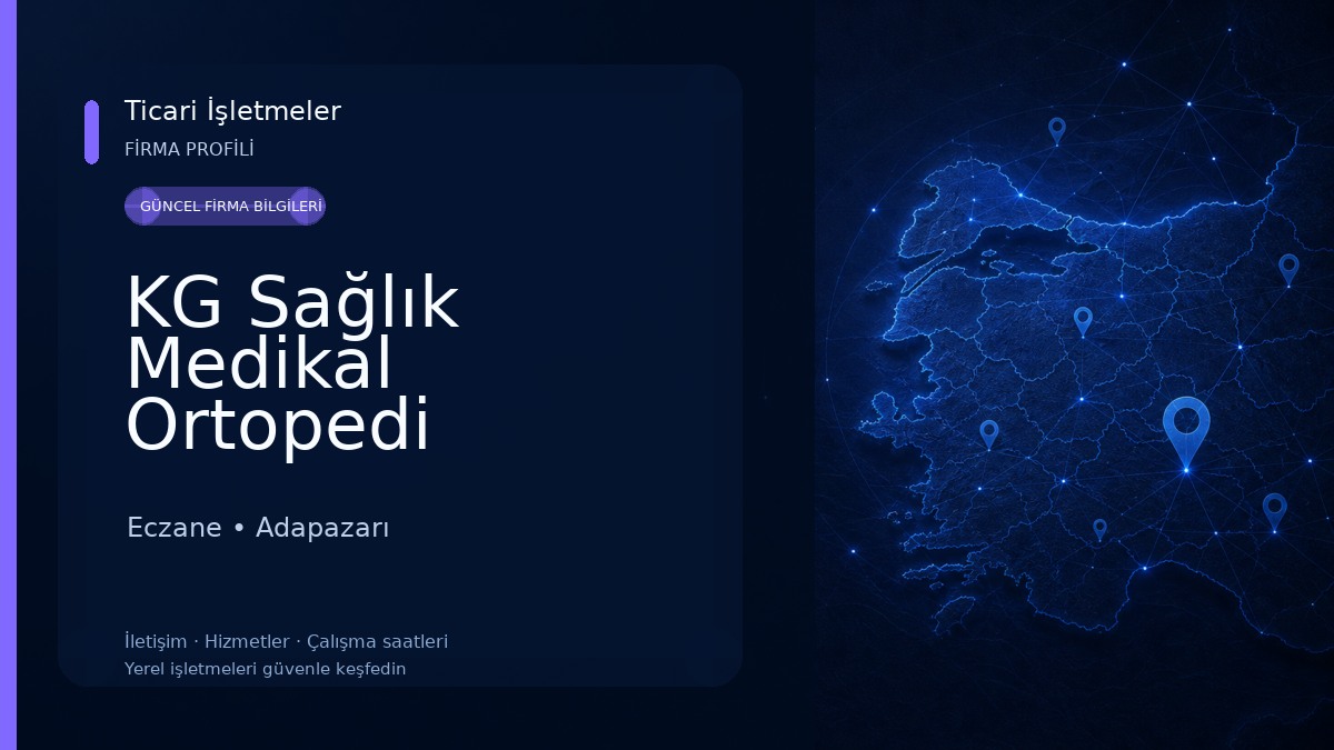 KG Sağlık Medikal Ortopedi Eczane