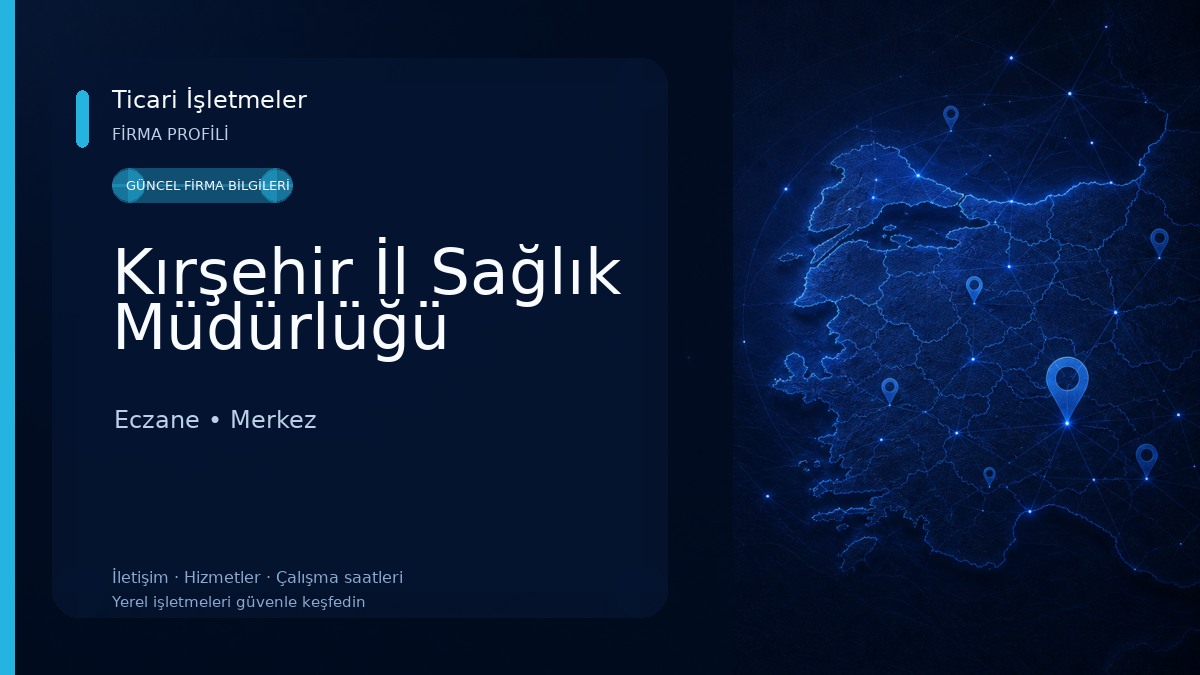 Kırşehir İl Sağlık Müdürlüğü