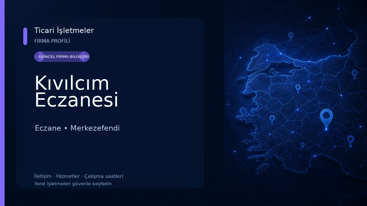 Kıvılcım Eczanesi Eczane