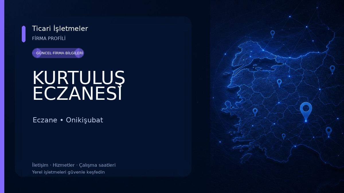 KURTULUŞ ECZANESİ Eczane