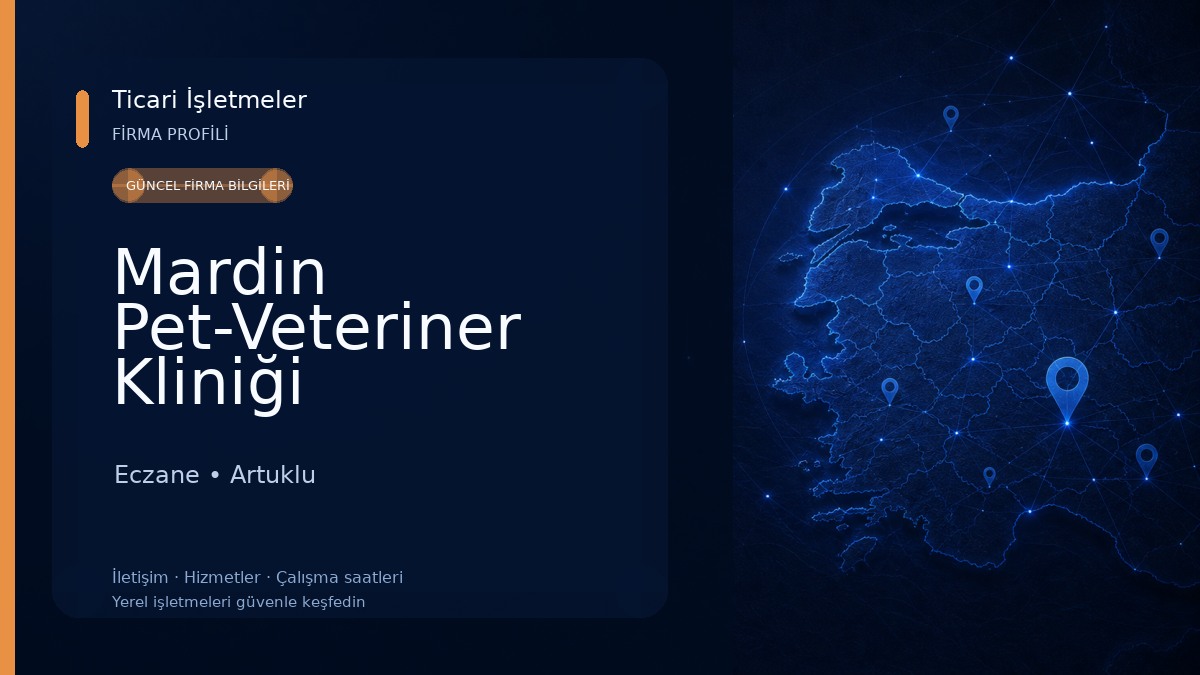 Mardin Pet-Veteriner Kliniği Eczane