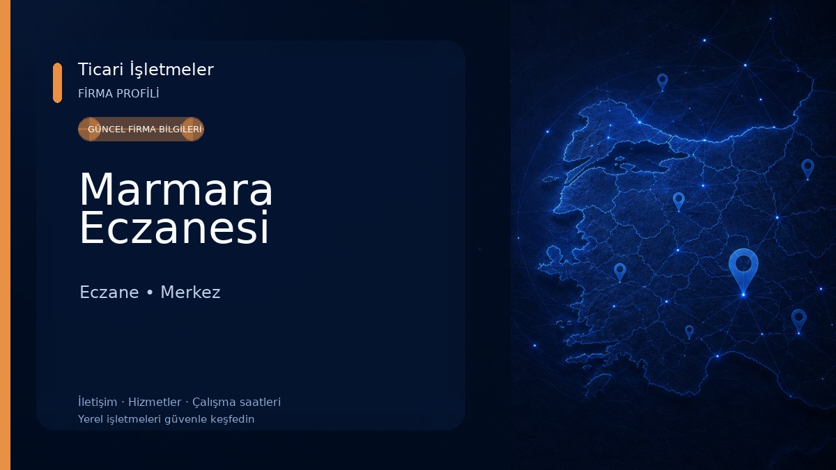 Marmara Eczanesi Eczane