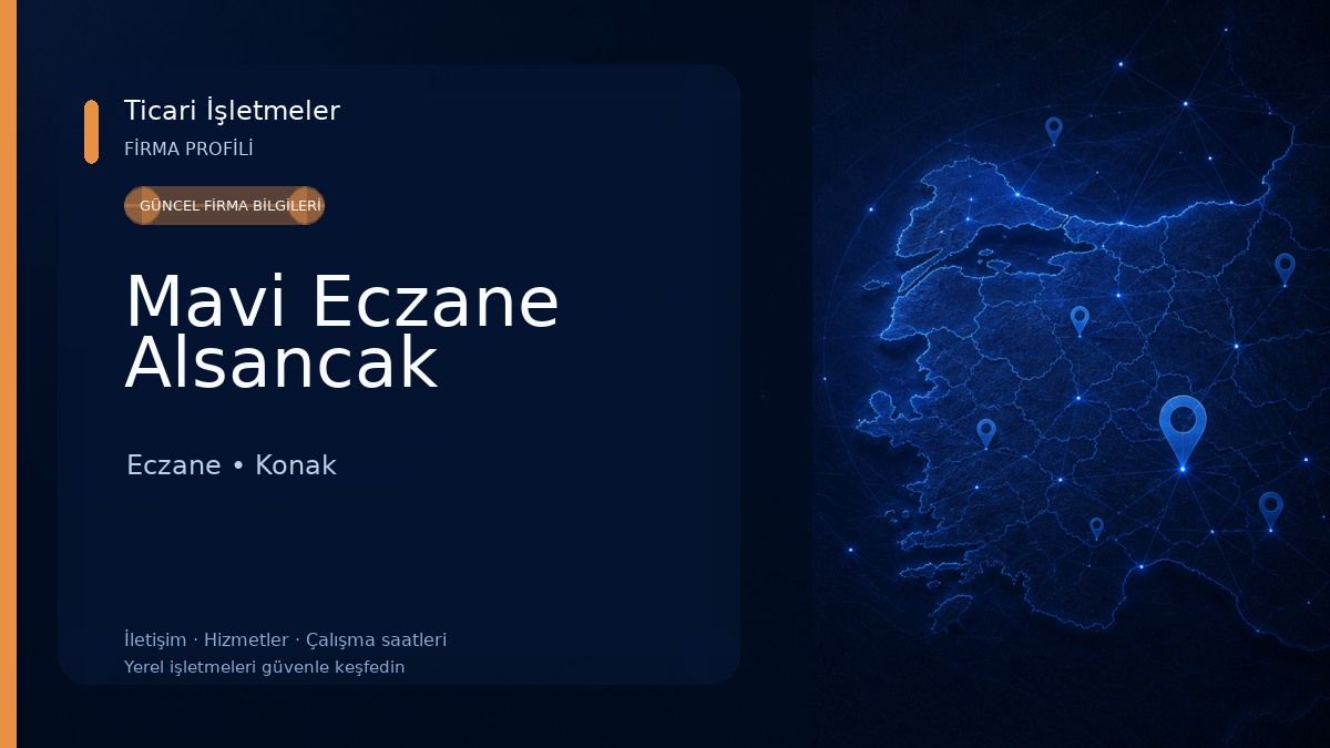 Mavi Eczane Alsancak Eczane