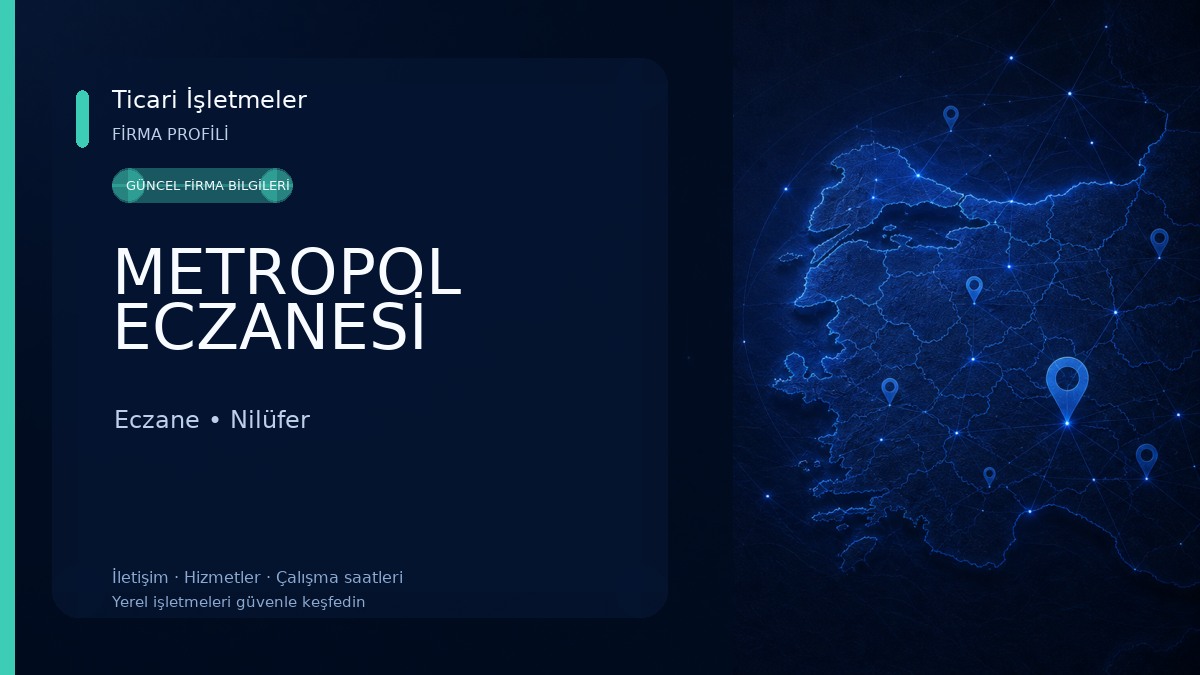 METROPOL ECZANESİ Eczane