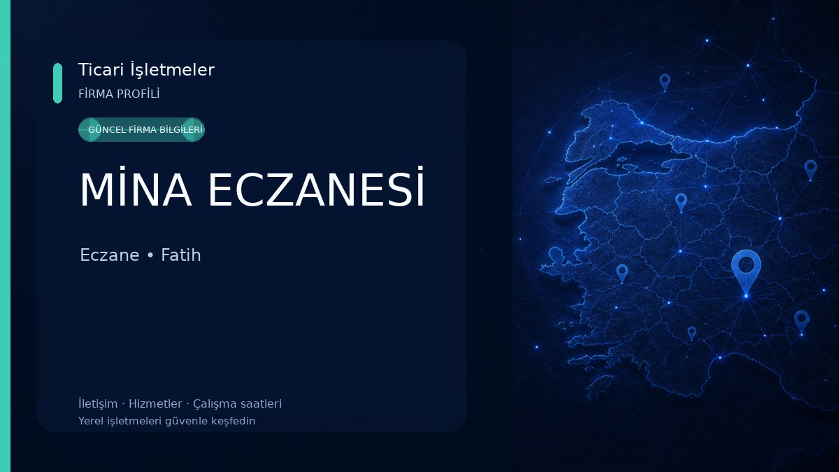 MİNA ECZANESİ