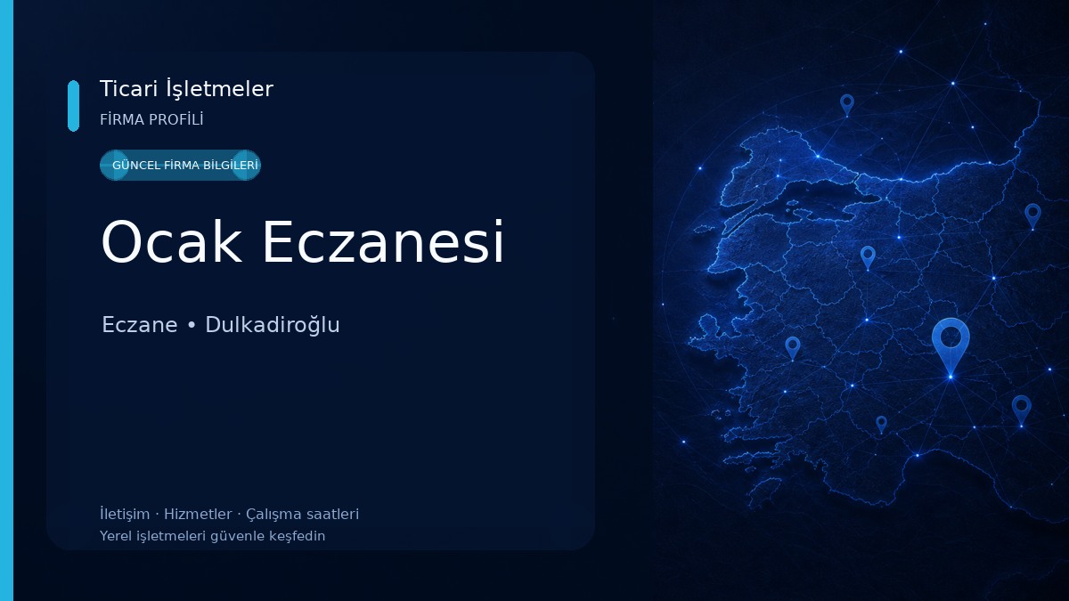 Ocak Eczanesi Eczane