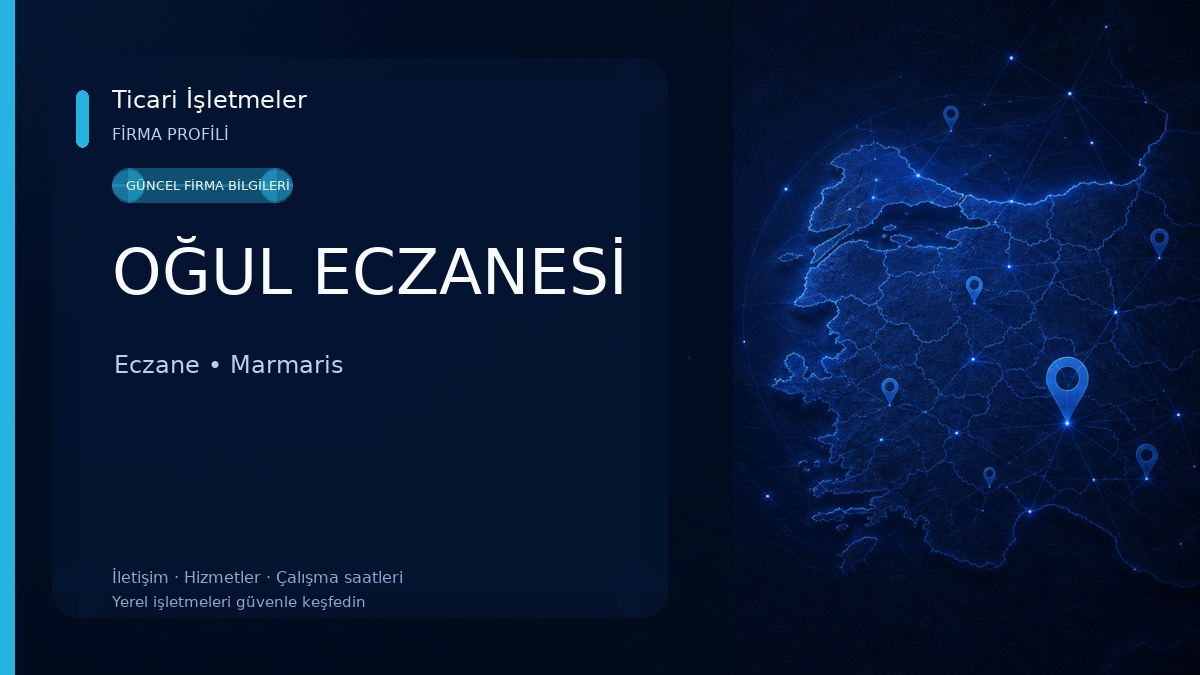 OĞUL ECZANESİ Eczane