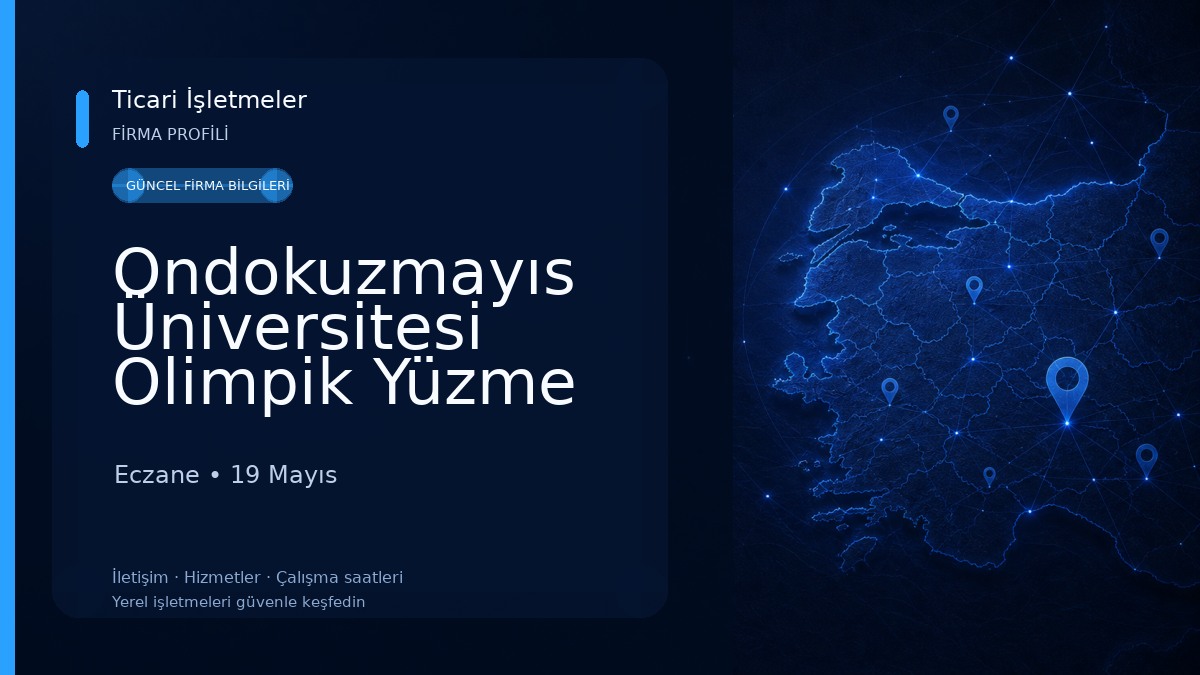 Ondokuzmayıs Üniversitesi Olimpik Yüzme Havuzu