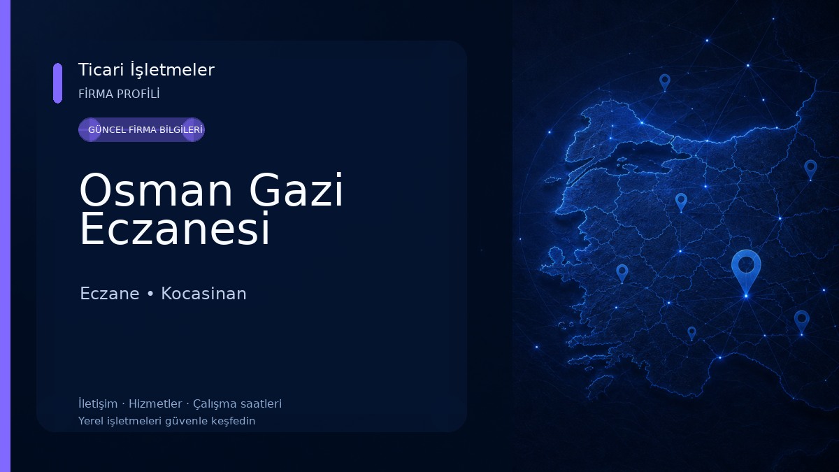 Osman Gazi Eczanesi