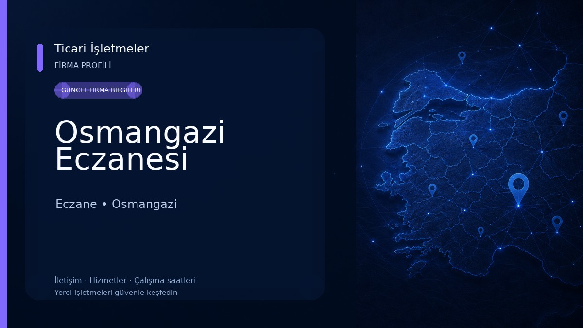 Osmangazi Eczanesi