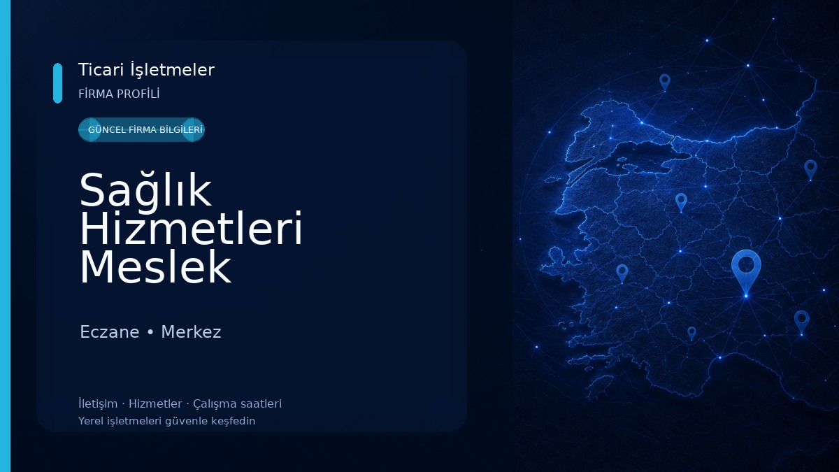 Sağlık Hizmetleri Meslek Yüksekokulu Eczane